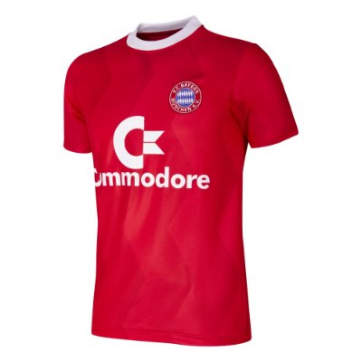 Bayern Munchen Retro Voetbalshirt 1988-1989 afbeelding