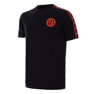 Sportus.nl COPA Football - AS Roma Taper T-Shirt - Zwart