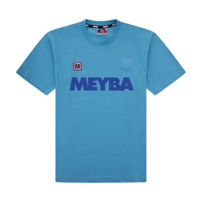 Meyba - Barcelona Retro Training T-Shirt - Lichtblauw afbeelding