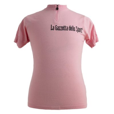 Magliamo - Roze Giro d'Italia Retro Wielershirt afbeelding