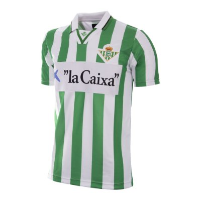Real Betis Retro Voetbalshirt 1995 afbeelding