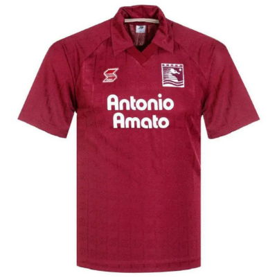 ABM - Salernitana Retro Voetbalshirt 1990-1991 afbeelding