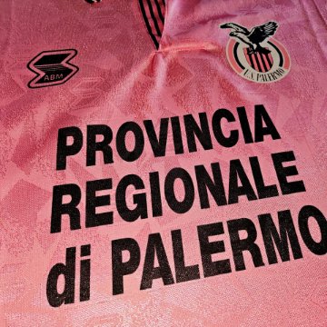 ABM - US Palermo Retro Voetbalshirt 1994-1995 ABM - US Palermo Retro Voetbalshirt 1994-1995