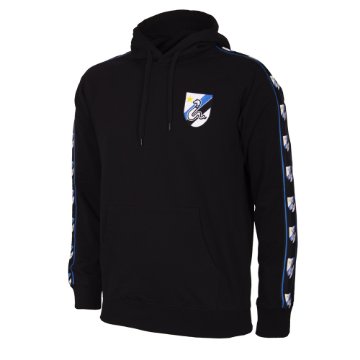 FC Internazionale Taper Hooded Sweater - Black FC Internazionale Taper Hooded Sweater - Black