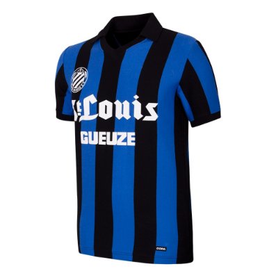 Club Brugge Retro Voetbalshirt 1981-1982 afbeelding