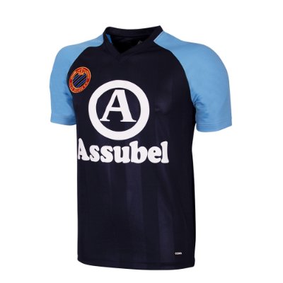 Club Brugge Retro Voetbalshirt 1987-1988 afbeelding