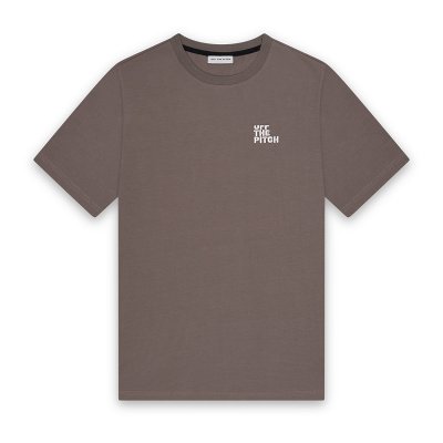 Off The Pitch - Fullstop Slim Fit T-Shirt - Mud Olive afbeelding