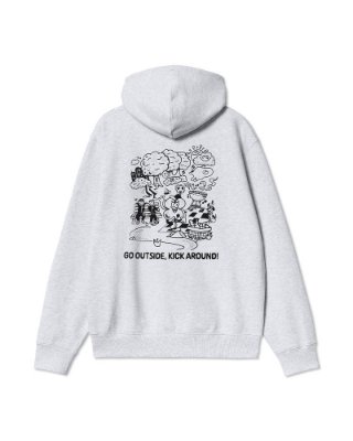 Robey - Parklife Hoodie - Lichtgrijs afbeelding