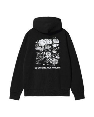 Robey - Parklife Full-Zip Hoodie - Zwart afbeelding
