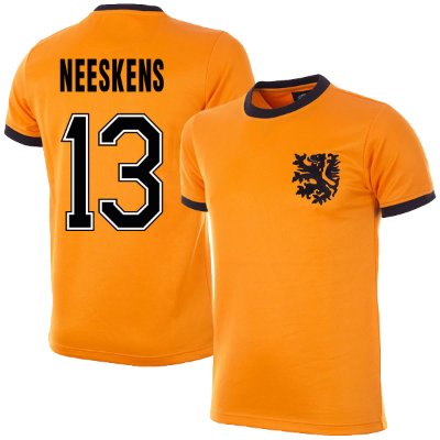 Holland Retro Voetbalshirt WK 1978 + Neeskens 13 afbeelding