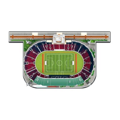 Bologna FC 1909 Stadio Renato Dall’Ara – 3D Puzzel