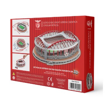 Benfica Estadio da Luz - 3D Puzzle Benfica Estadio da Luz - 3D Puzzle