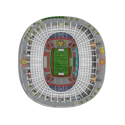 Club America Estadio Azteca – 3D Puzzel