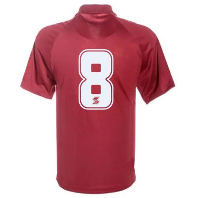 ABM - Torino FC Retro Voetbalshirt 1991-1992 + Nummer 8 (Lentini) afbeelding