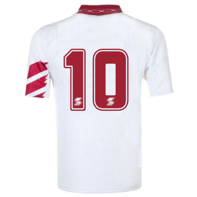 ABM - Torino FC Retro Shirt Uit 1992-1993 + Nummer 10 (Scifo) afbeelding