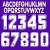 Afbeeldingen van ABM - Fiorentina Retro Voetbalshirt 1989-1990