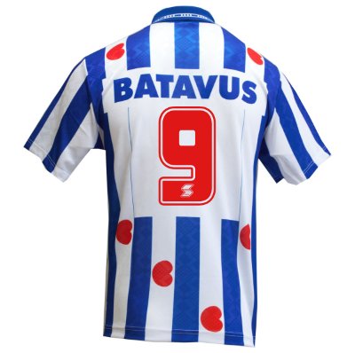 ABM - SC Heerenveen Retro Voetbalshirt 1993-1994 + Nummer 9 afbeelding