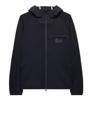 Weekend Offender - Reutemann Zip Through Hoodie - Navy afbeelding