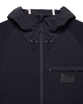 Weekend Offender - Reutemann Zip Through Hoodie - Navy Weekend Offender - Reutemann Zip Through Hoodie - Navy