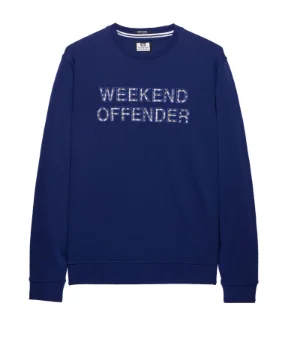 Weekend Offender - Warwich Sweater - Navy Weekend Offender - Warwich Sweater - Navy