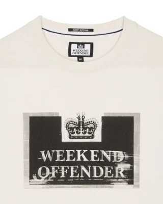 Weekend Offender – Bonpensiero Graphic T-Shirt – Ivory