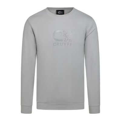 Cruyff - Classic Crewneck Sweater - Lichtgrijs afbeelding