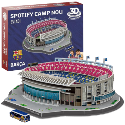 FC Barcelona Spotify Camp Nou Stadion - 3D Puzzel afbeelding