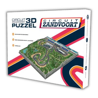 Circuit Zandvoort - 3D Puzzel afbeelding