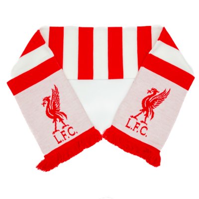 Liverpool Bar Sjaal - Rood/ Wit afbeelding