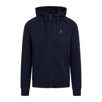 Cruyff - Classic Zip-Through Hooded Sweater - Navy afbeelding