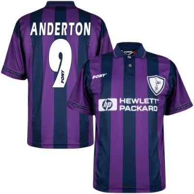 Pony - Tottenham Hotspur Retro Uitshirt 1995-1996 + Anderton 9 afbeelding