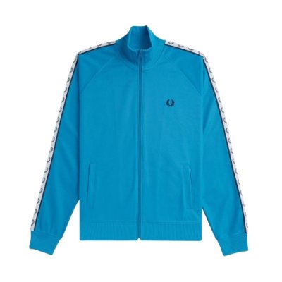 Fred Perry - Taped Trainingsjack - Runaway Ocean afbeelding