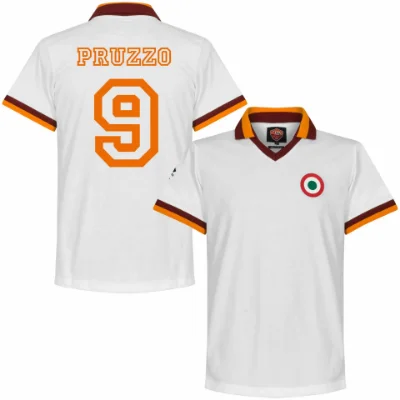 AS Roma Retro Shirt Uit 1980-1981 + Pruzzo 9 afbeelding