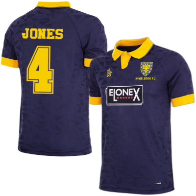 Wimbledon FC Retro Voetbalshirt 1994-1995 + Jones 4 afbeelding