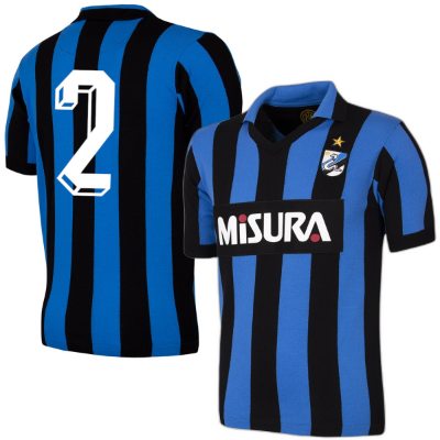 F.C. Internazionale Retro Voetbalshirt 1986 + 2 (Bergomi) afbeelding
