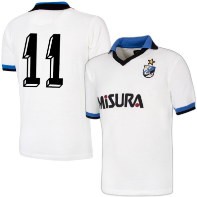 F.C. Internazionale Retro Shirt Uit 1986 + 11 (Rummenigge) afbeelding