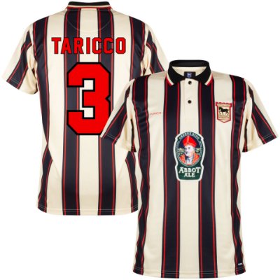 Ipswich Town FC Retro Shirt Uit 1997-1998 + Taricco 3 afbeelding