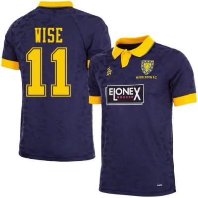 Wimbledon FC Retro Voetbalshirt 1994-1995 + Wise 11 afbeelding