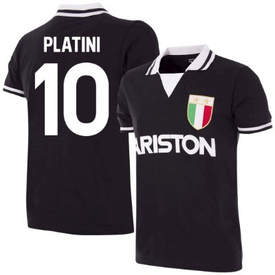Juventus FC Retro 3e Shirt 1986-1987 + Platini 10 afbeelding
