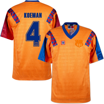 Meyba - Barcelona Retro Voetbalshirt 1991-1992 + Koeman 4 afbeelding