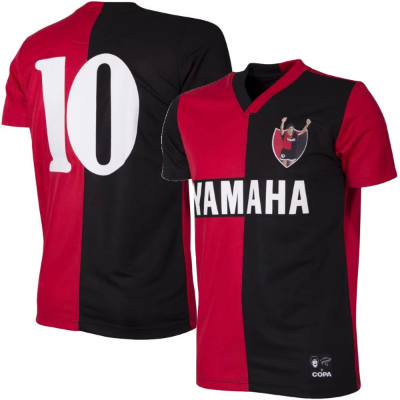 Newell's Old Boys Maradona Retro Voetbalshirt 1993 + 10 afbeelding