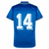 Afbeeldingen van Italie retro voetbalshirt WK 1982 + Nummer 14