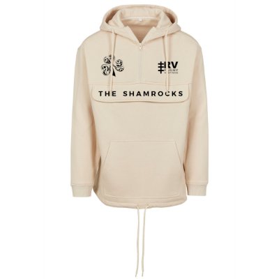 Rugby Vintage - Ierland The Shamrocks Anorak Hoodie - Beige afbeelding