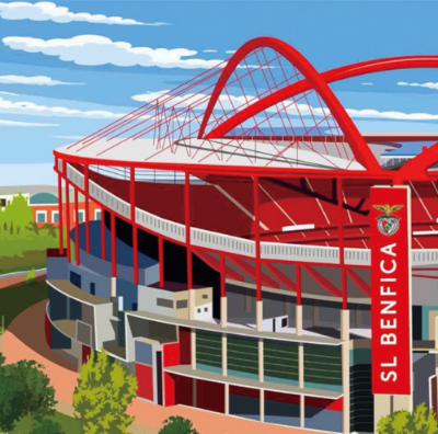 SL Benfica Estádio da Luz Puzzel 1000 Stukjes