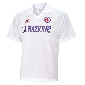 ABM - Fiorentina Retro Football Shirt Away 1989-1990 ABM - Fiorentina Retro Football Shirt Away 1989-1990
