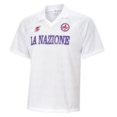 ABM - Fiorentina Retro Uitshirt 1989-1990 afbeelding