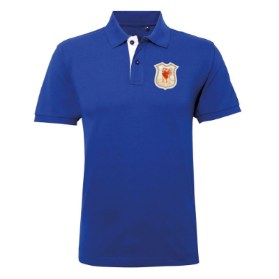 Rugby Vintage - Frankrijk Poloshirt 1924 - Blauw afbeelding