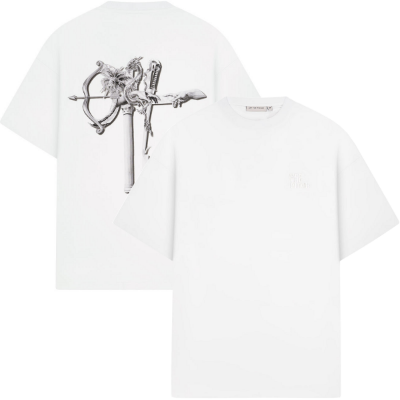 Off The Pitch - Museum Loose Fit T-Shirt - Wit afbeelding