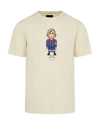 Cruyff - Avatar Barcelona T-Shirt - Crème afbeelding