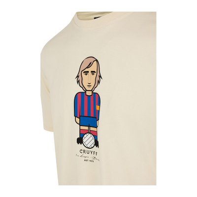 Cruyff – Avatar Barcelona T-Shirt – Crème